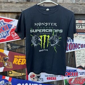 Size S - 2014 Monster‎ FIM World Championships T-Shirt Motorcycle BMX Bike